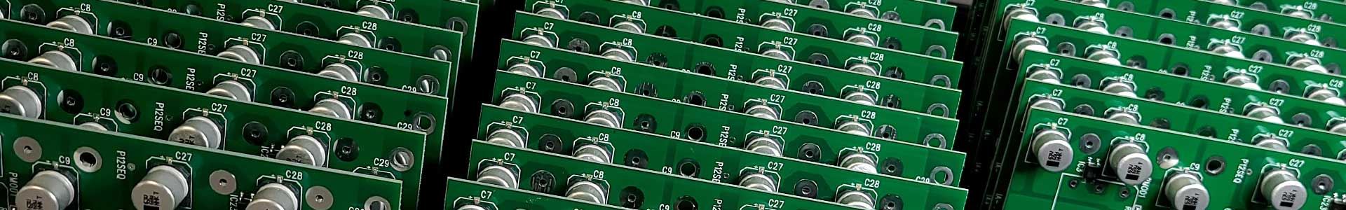 Rows of Circuit Boards